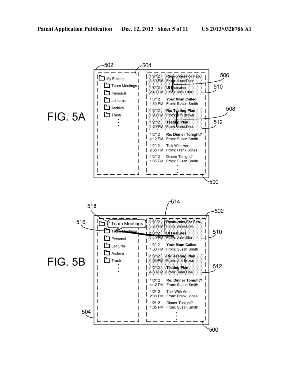 INFORMATION TRIAGE USING SCREEN-CONTACTING GESTURES - diagram, schematic, and image 06