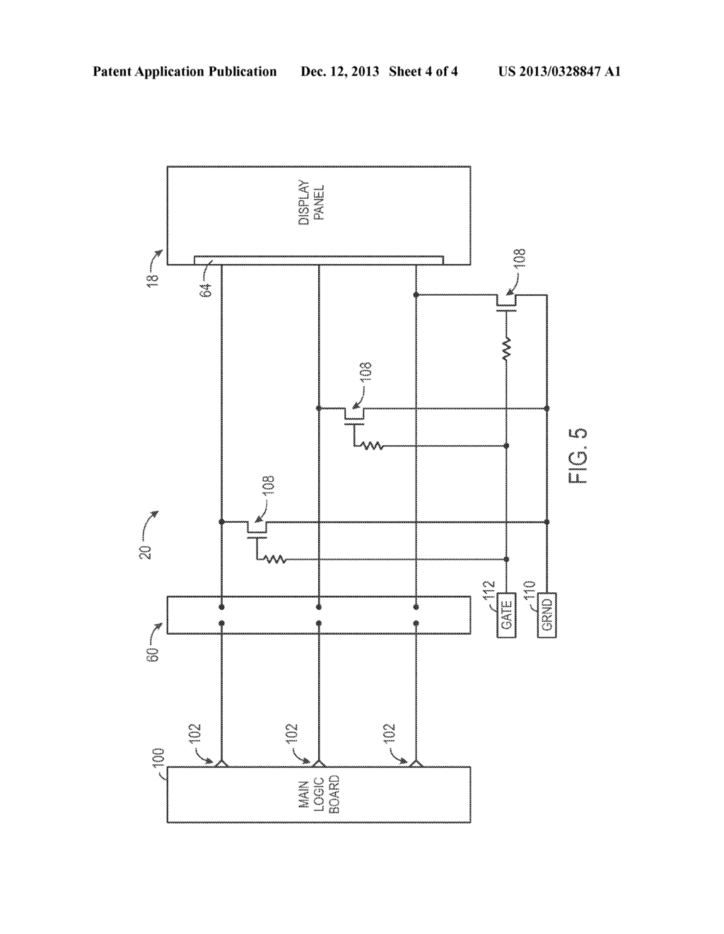 DEVICES AND METHODS FOR COMMON ELECTRODE MURA PREVENTION - diagram, schematic, and image 05