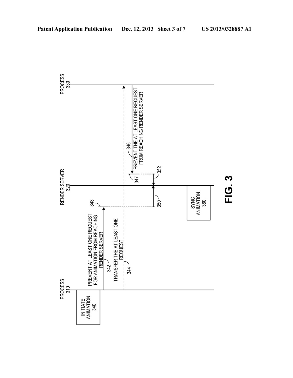 METHODS AND SYSTEMS FOR HOSTING A PORTION OF A USER INTERFACE AND     SYNCHRONIZING ANIMATION BETWEEN PROCESSES - diagram, schematic, and image 04