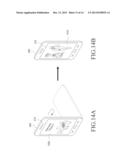 MOBILE COMMUNICATION TERMINAL FOR PROVIDING AUGMENTED REALITY SERVICE AND     METHOD OF CHANGING INTO AUGMENTED REALITY SERVICE SCREEN diagram and image