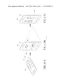 MOBILE COMMUNICATION TERMINAL FOR PROVIDING AUGMENTED REALITY SERVICE AND     METHOD OF CHANGING INTO AUGMENTED REALITY SERVICE SCREEN diagram and image