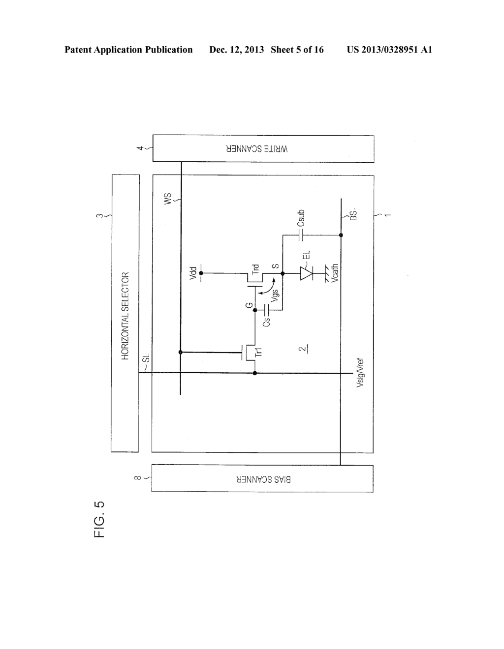 DISPLAY APPARATUS AND DRIVE METHOD THEREFOR, AND ELECTRONIC EQUIPMENT - diagram, schematic, and image 06