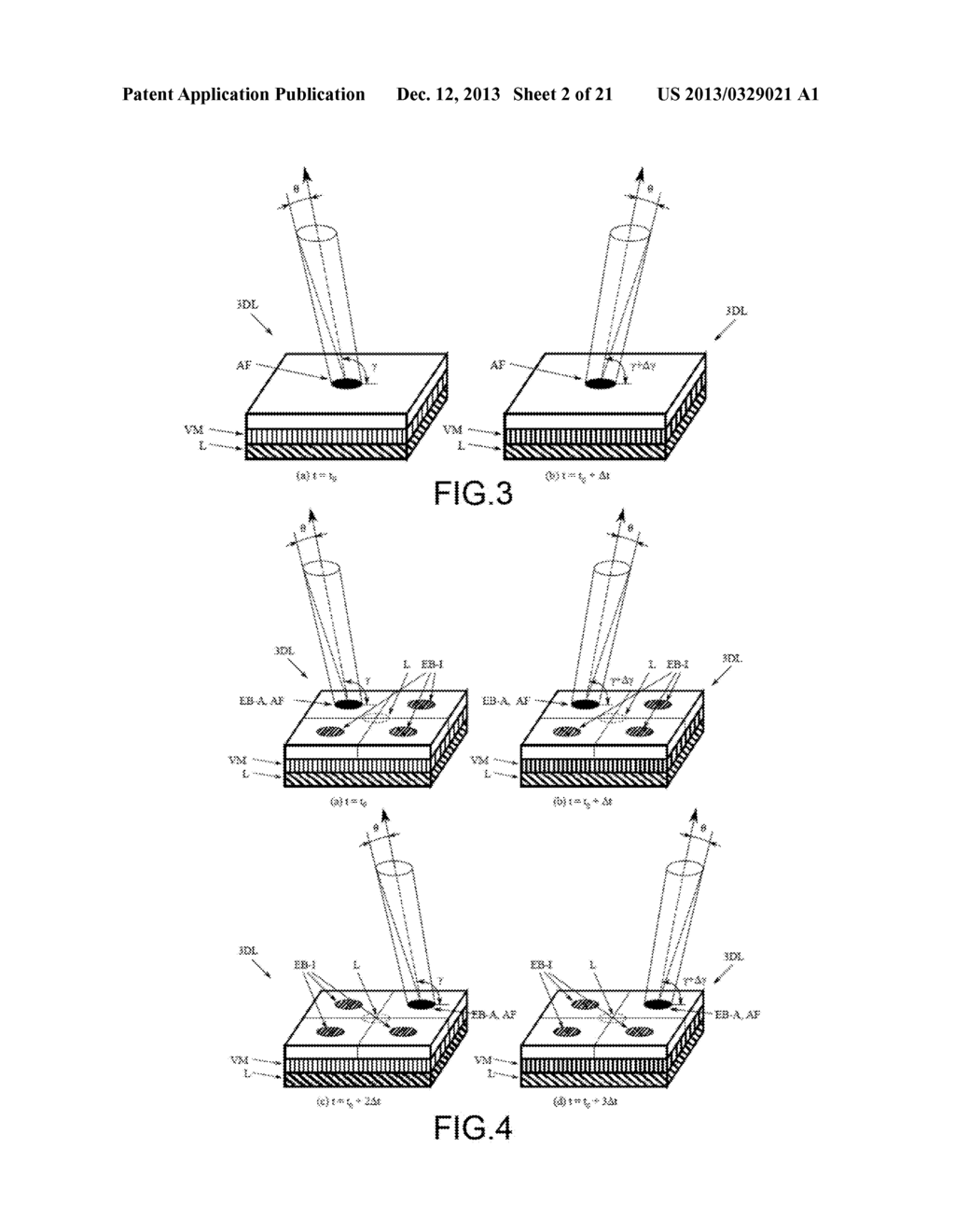 DISPLAY DEVICE WITH MOVEMENT ELEMENTS FOR OBTAINING A HIGH RESOLUTION     AND/OR A 3D EFFECT - diagram, schematic, and image 03