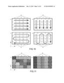 DISPLAY DEVICE WITH MOVEMENT ELEMENTS FOR OBTAINING A HIGH RESOLUTION     AND/OR A 3D EFFECT diagram and image