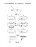 DISPLAY DEVICE WITH MOVEMENT ELEMENTS FOR OBTAINING A HIGH RESOLUTION     AND/OR A 3D EFFECT diagram and image