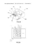 DISPLAY DEVICE WITH MOVEMENT ELEMENTS FOR OBTAINING A HIGH RESOLUTION     AND/OR A 3D EFFECT diagram and image