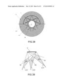 DISPLAY DEVICE WITH MOVEMENT ELEMENTS FOR OBTAINING A HIGH RESOLUTION     AND/OR A 3D EFFECT diagram and image