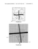 NONCONTACT CALIPER MEASUREMENTS OF SHEET PRODUCTS USING INTERSECTING LINES     IN SHEET MANUFACTURING OR PROCESSING SYSTEMS diagram and image