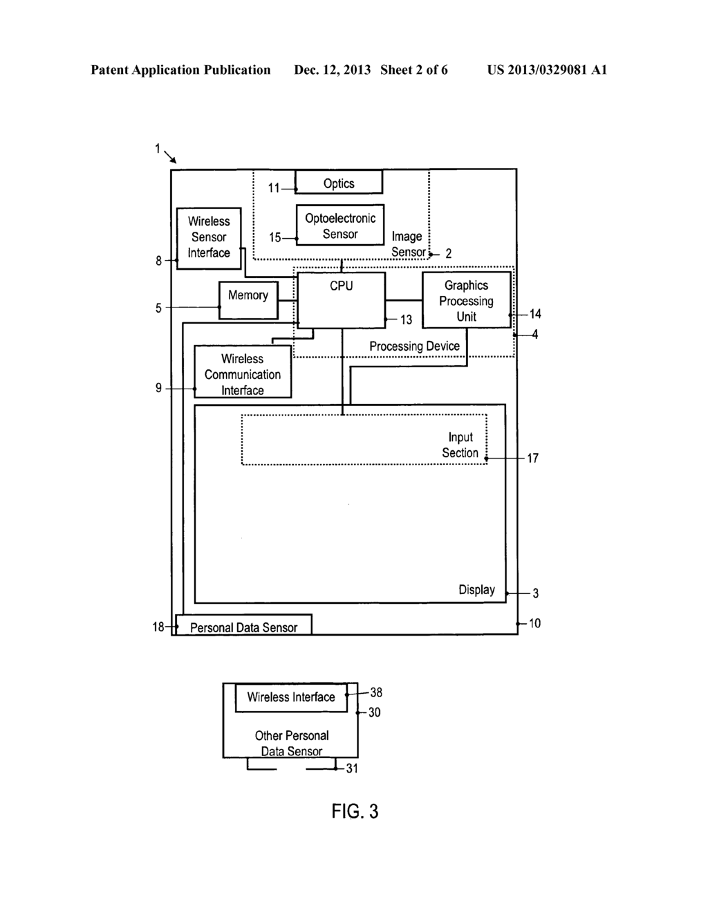 PORTABLE ELECTRONIC EQUIPMENT AND METHOD OF RECORDING MEDIA USING A     PORTABLE ELECTRONIC EQUIPMENT - diagram, schematic, and image 03