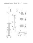 SIDEPIECE FOR EYEGLASSES, EYEGLASSES INCLUDING AT LEAST ONE SUCH     SIDEPIECE, AND METHOD FOR ASSEMBLING SUCH A SIDEPIECE diagram and image