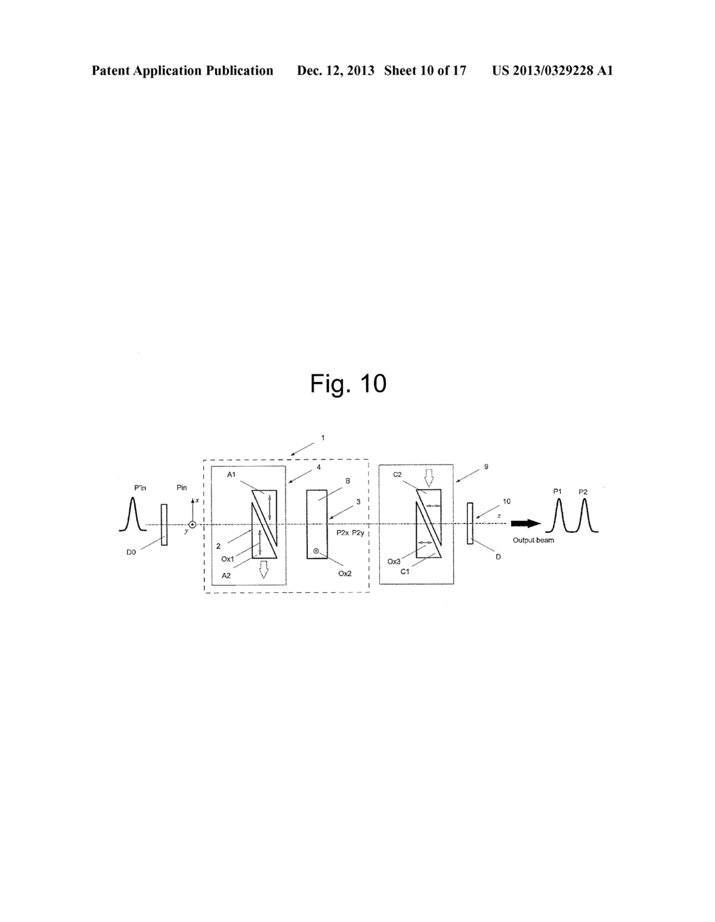 PHASE-LOCKED DELAY DEVICE INCLUDING AN OPTICAL WEDGE PAIR - diagram, schematic, and image 11