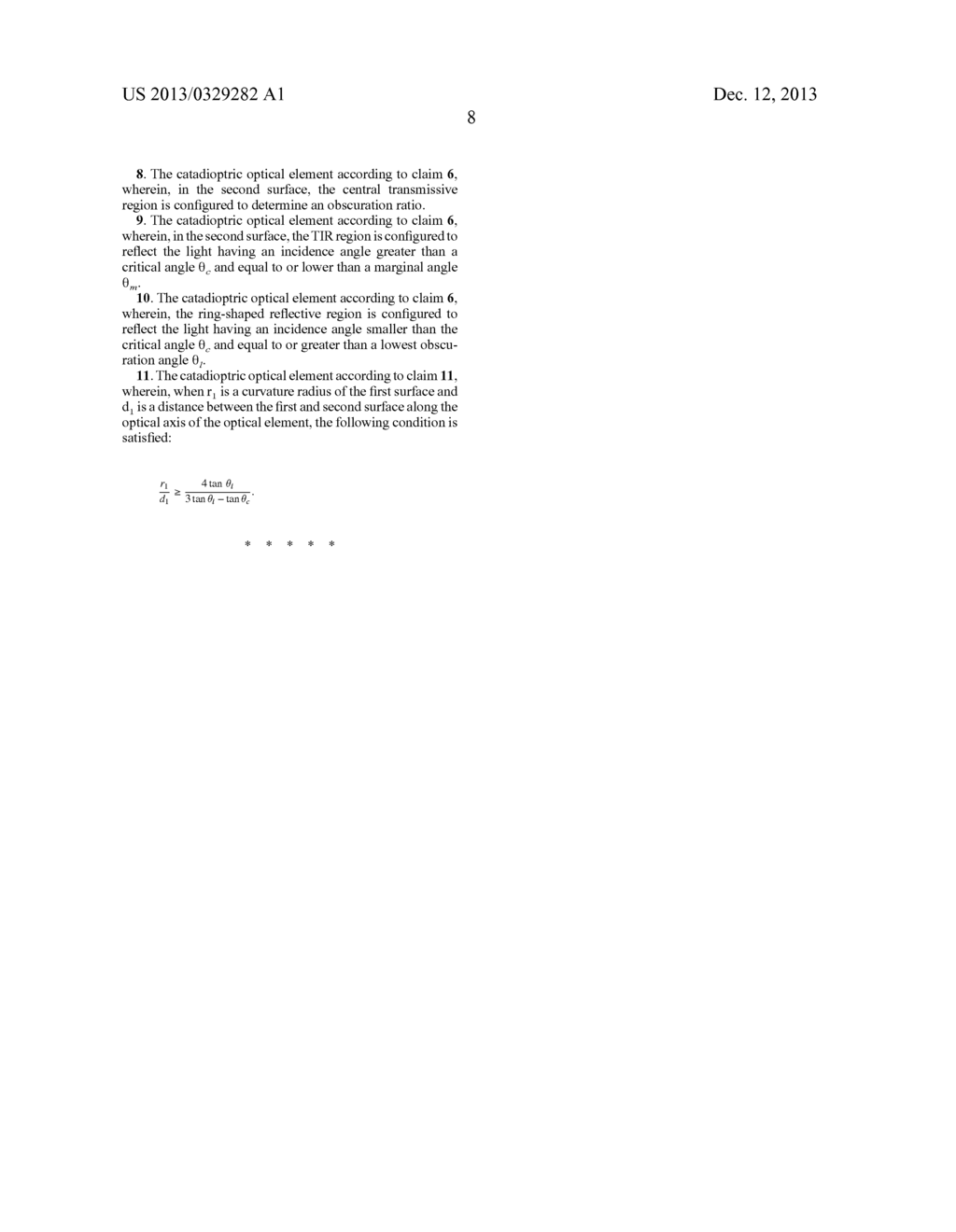 CATADIOPTRIC OPTICAL ELEMENT AND OPTICAL SYSTEM INCLUDING SAME - diagram, schematic, and image 15