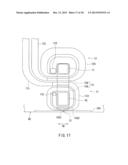 MAGNETIC HEAD FOR PERPENDICULAR MAGNETIC RECORDING HAVING A RETURN PATH     SECTION diagram and image