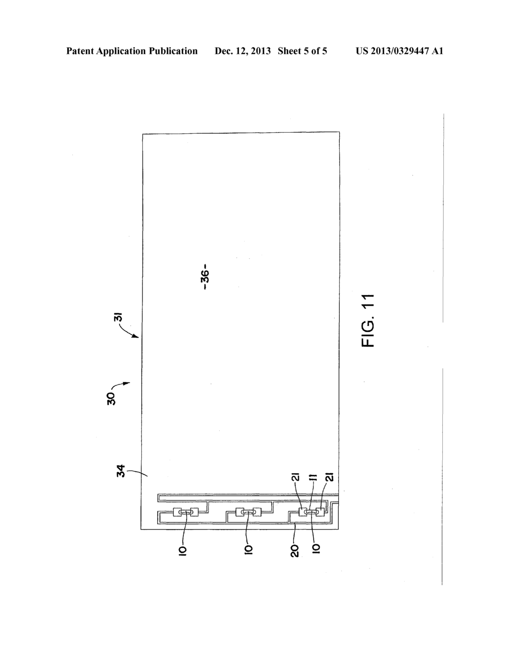 FLAT OPTICAL FIBER LIGHTING ASSEMBLY WITH INTEGRATED ELECTRICAL CIRCUITRY - diagram, schematic, and image 06