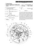 WALL CLOCK WITH PERPETUAL CALENDAR MECHANISM diagram and image