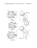 WALL CLOCK WITH PERPETUAL CALENDAR MECHANISM diagram and image