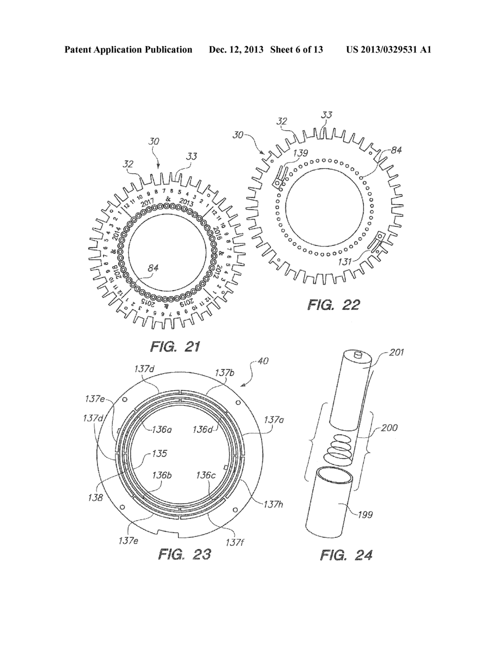 WALL CLOCK WITH PERPETUAL CALENDAR MECHANISM - diagram, schematic, and image 07