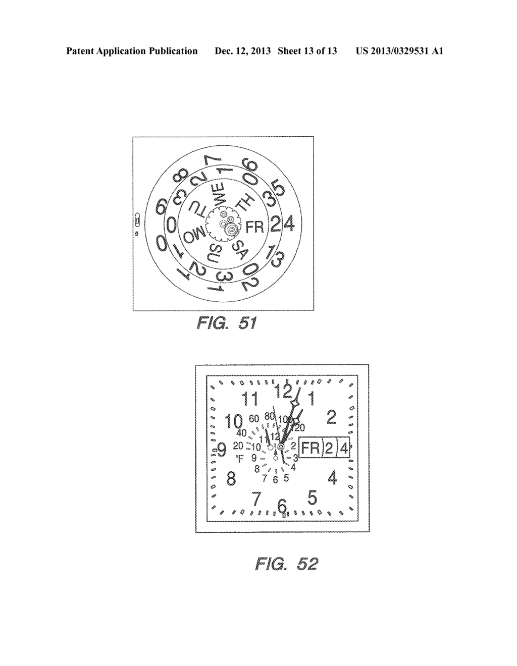 WALL CLOCK WITH PERPETUAL CALENDAR MECHANISM - diagram, schematic, and image 14