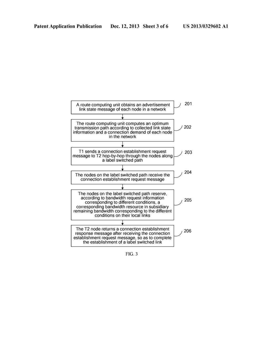 METHOD, NODE DEVICE AND SYSTEM FOR ESTABLISHING LABEL SWITCHED PATH - diagram, schematic, and image 04