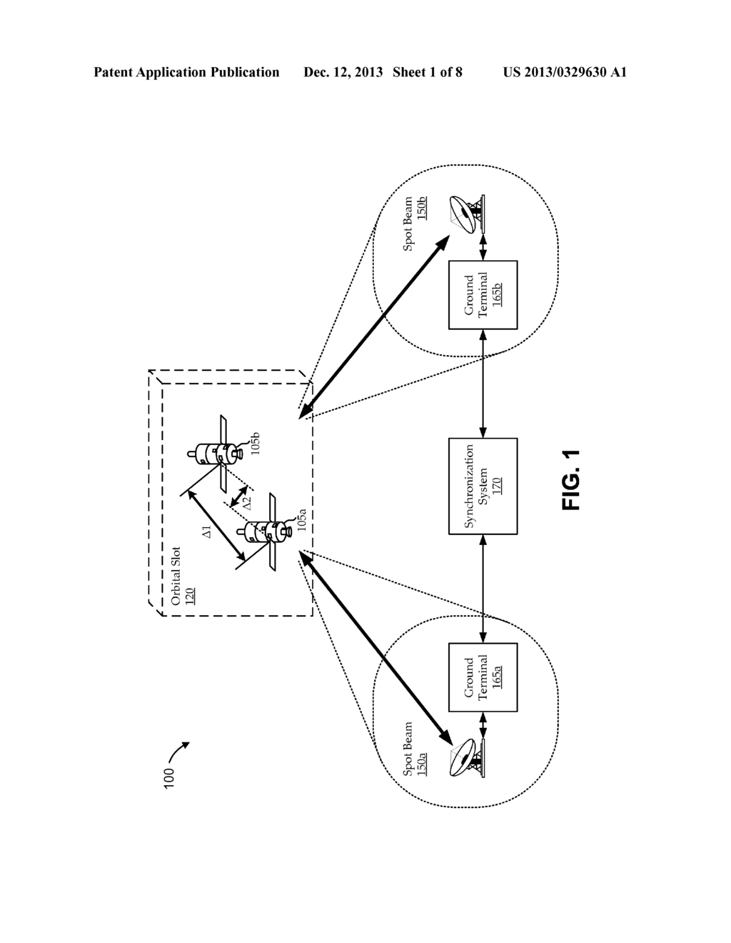 TANDEM SATELLITE FRAME SYNCHRONIZATION - diagram, schematic, and image 02