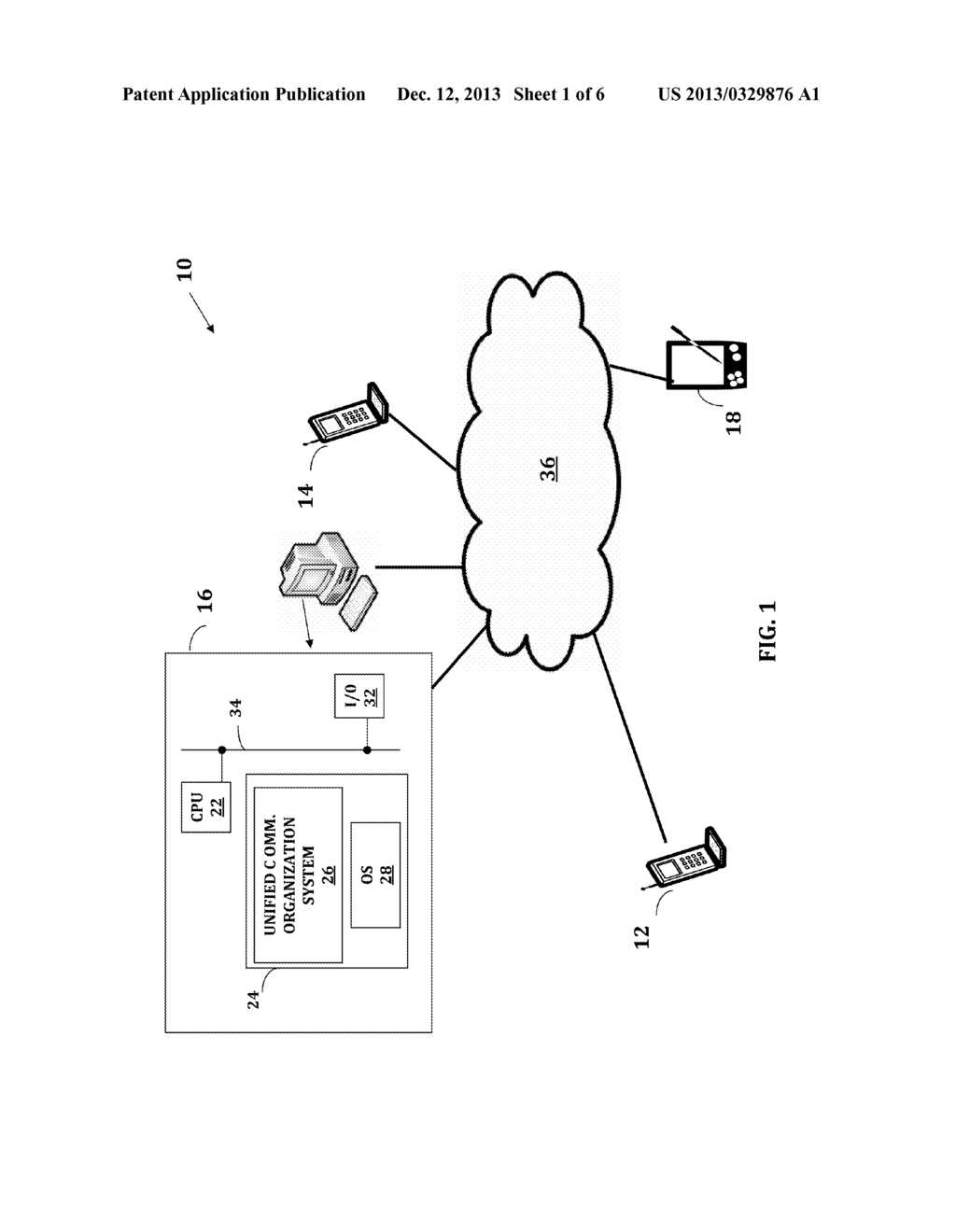 SYSTEMS AND METHODS FOR RETRIEVING CONTENT IN A UNIFIED COMMUNICATIONS     ENVIRONMENT - diagram, schematic, and image 02