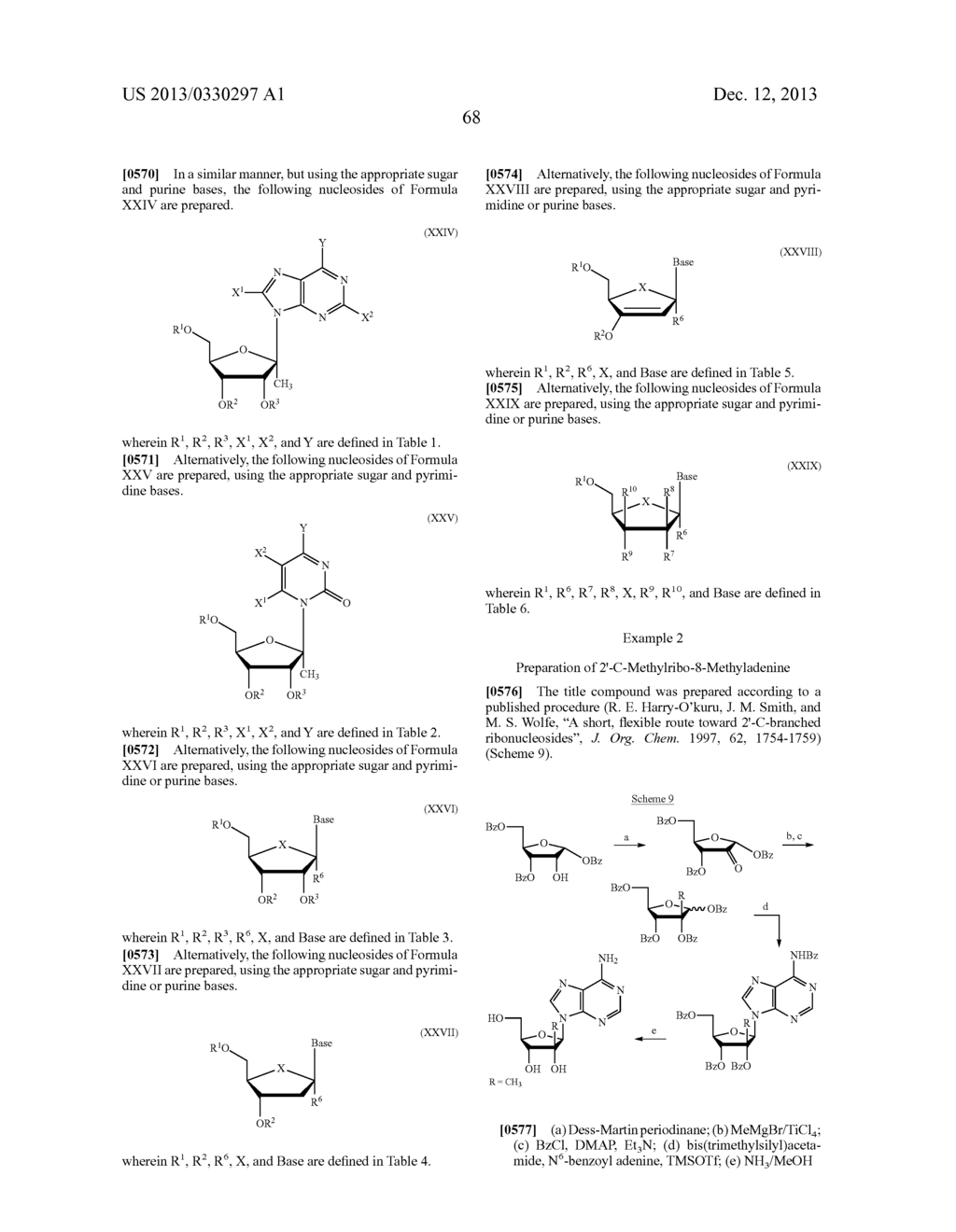 MODIFIED 2' AND 3'-NUCLEOSIDE PRODRUGS FOR TREATING FLAVIVIRIDAE     INFECTIONS - diagram, schematic, and image 73