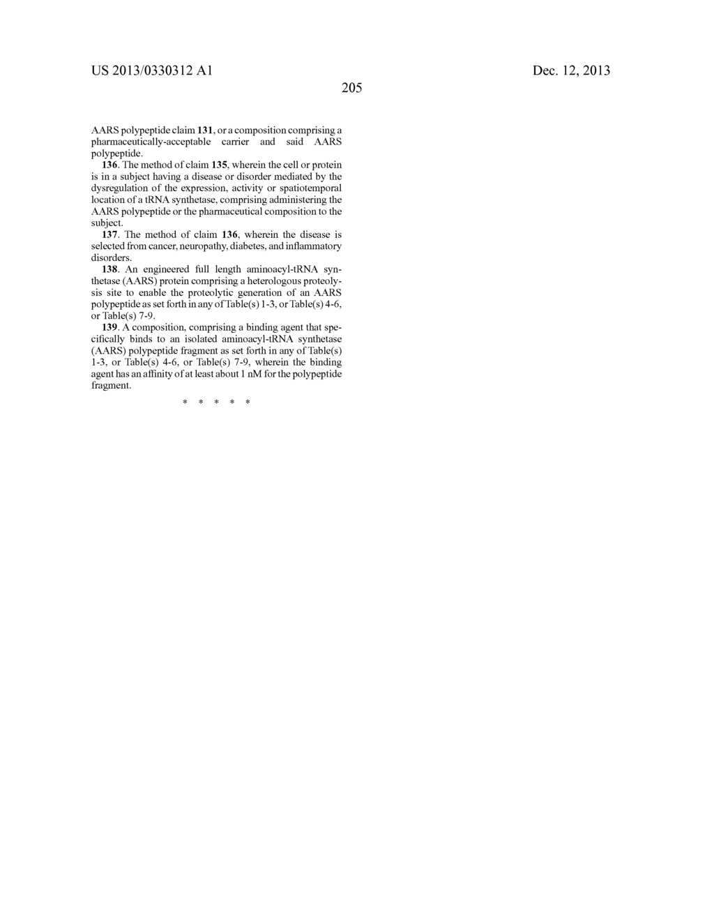 INNOVATIVE DISCOVERY OF THERAPEUTIC, DIAGNOSTIC, AND ANTIBODY COMPOSITIONS     RELATED TO PROTEIN FRAGMENTS OF TRYPTOPHANYL-TRNA SYNTHETASES - diagram, schematic, and image 214