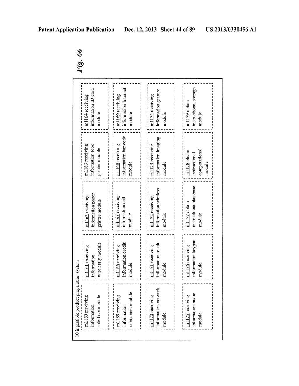 Substrate Structure Duct Treatment System and Method for Ingestible     Product System and Method - diagram, schematic, and image 45