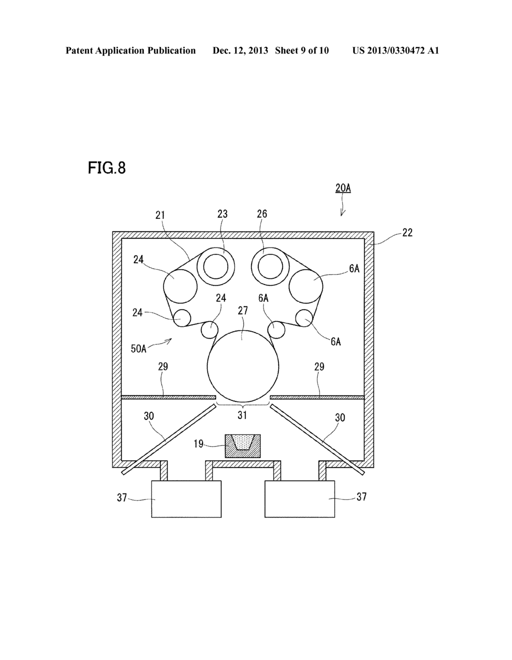 SUBSTRATE CONVEYANCE ROLLER, THIN FILM MANUFACTURING DEVICE AND THIN FILM     MANUFACTURING METHOD - diagram, schematic, and image 10