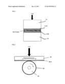 HEARTH ROLL HAVING EXCELLENT MN BUILD-UP RESISTANCE, THERMAL SHOCK     RESISTANCE, AND ABRASION RESISTANCE, AND THERMAL SPRAY MATERIAL THEREFOR diagram and image