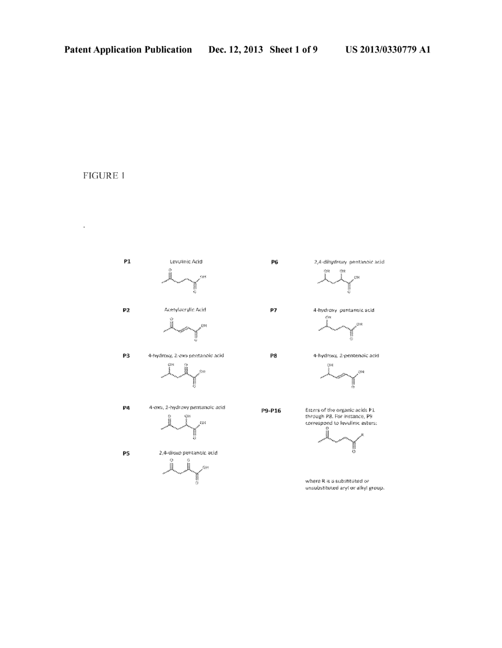 FERMENTATION ROUTE FOR THE PRODUCTION OF LEVULINIC ACID, LEVULINATE ESTERS     AND VALEROLACTONE AND DERIVATIVES THEREOF - diagram, schematic, and image 02