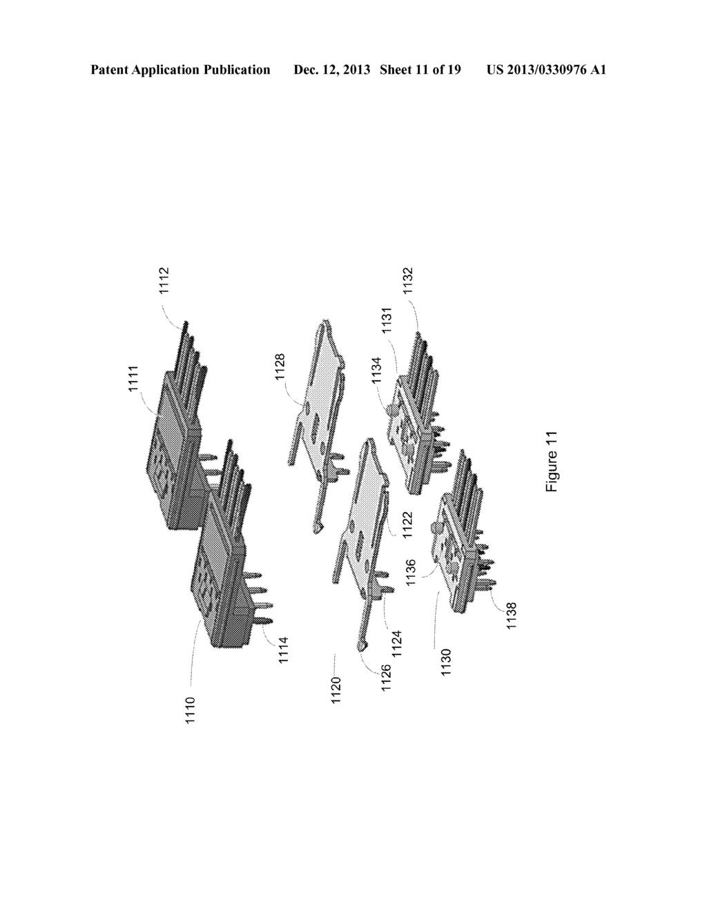 DUAL CONNECTOR HAVING GROUND PLANES IN TONGUES - diagram, schematic, and image 12