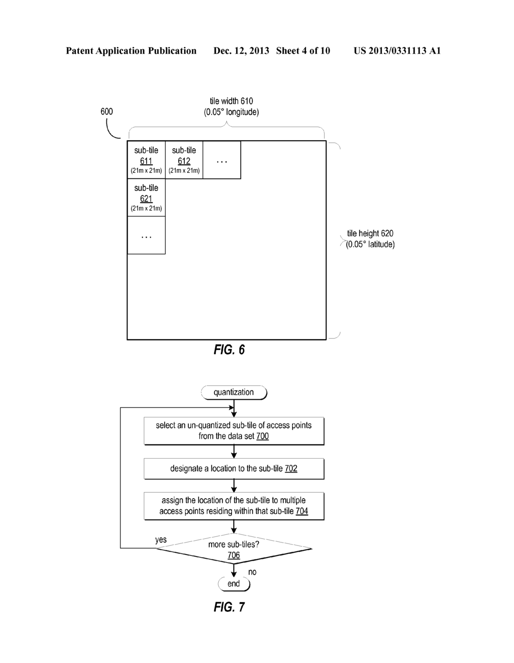 SYSTEM AND METHOD FOR TILE-BASED REDUCTION OF ACCESS POINT LOCATION     INFORMATION - diagram, schematic, and image 05