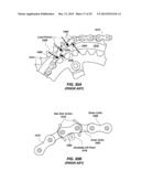 BICYCLE CHAIN RINGS WITH RAMPS diagram and image