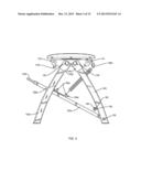 Exercise Chair with Spin Seat diagram and image