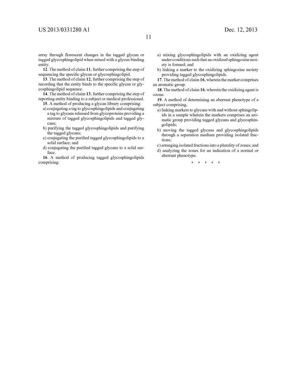 COMPOSITIONS AND METHODS FOR FUNCTIONAL GYLCOMICS - diagram, schematic, and image 26