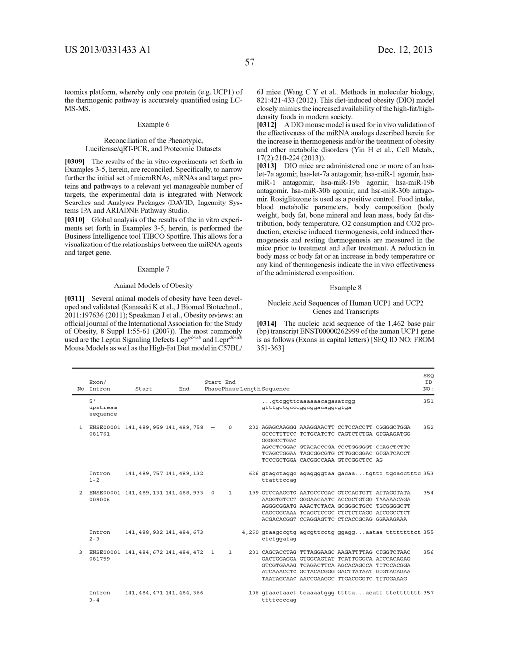 MIRNA MODULATORS OF THERMOGENESIS - diagram, schematic, and image 82