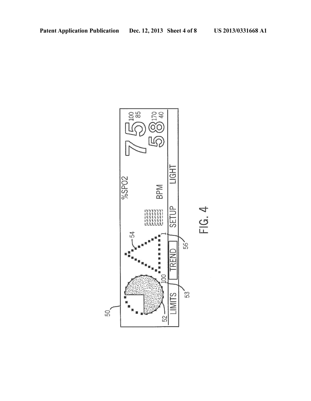 SYSTEM AND METHOD FOR FACILITATING OBSERVATION OF MONITORED PHYSIOLOGIC     DATA - diagram, schematic, and image 05