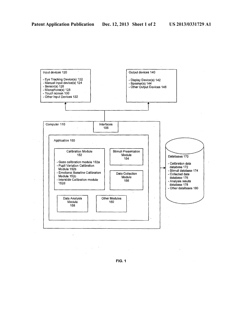 SYSTEM AND METHOD FOR CALIBRATING AND NORMALIZING EYE DATA IN EMOTIONAL     TESTING - diagram, schematic, and image 02