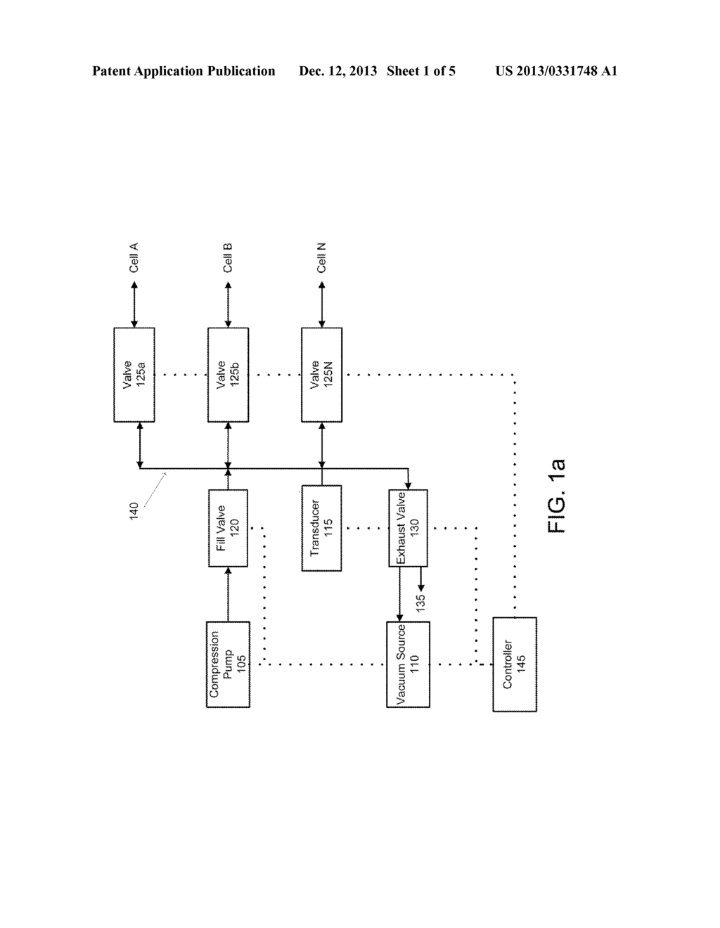 METHODS AND SYSTEMS FOR DETERMINING USE COMPLIANCE OF A COMPRESSION     THERAPY DEVICE - diagram, schematic, and image 02