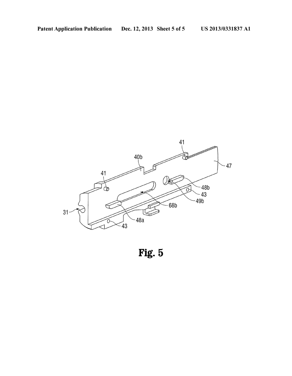 ELECTROSURGICAL INSTRUMENT WITH A KNIFE BLADE STOP - diagram, schematic, and image 06