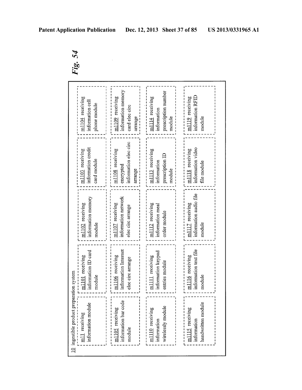 Substrate Structure Injection Treatment System And Method For Ingestible     Product System And Method - diagram, schematic, and image 38