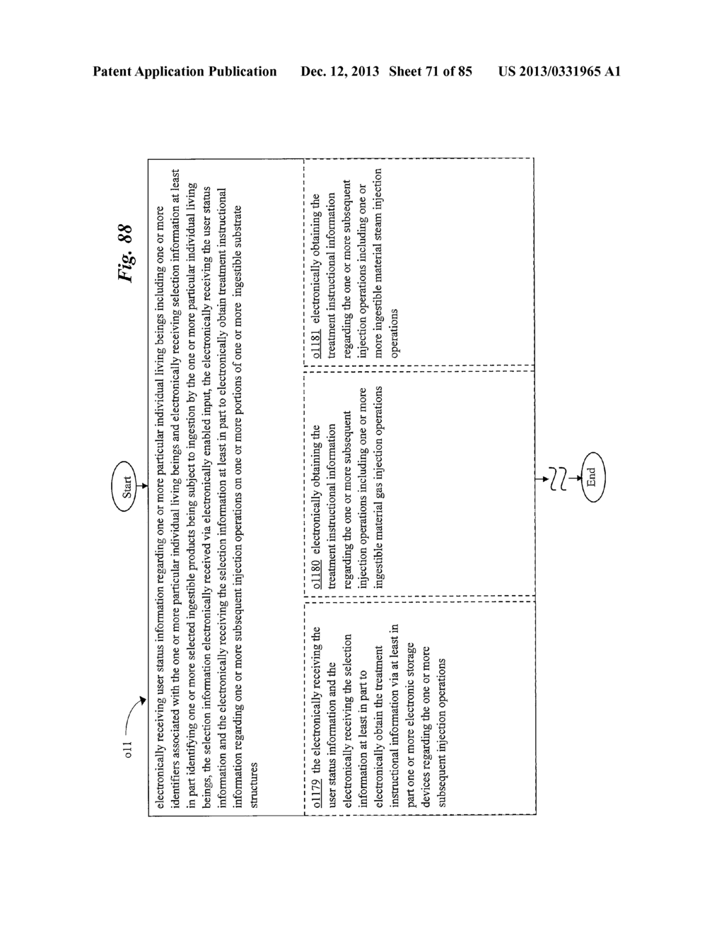 Substrate Structure Injection Treatment System And Method For Ingestible     Product System And Method - diagram, schematic, and image 72