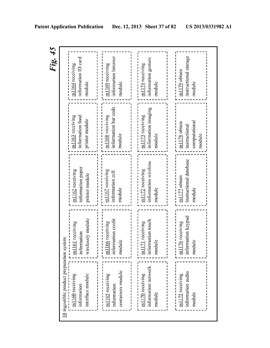 Substrate Structure Embedded Secondary Material Treatment System And     Method For Ingestible Product System And Method - diagram, schematic, and image 38