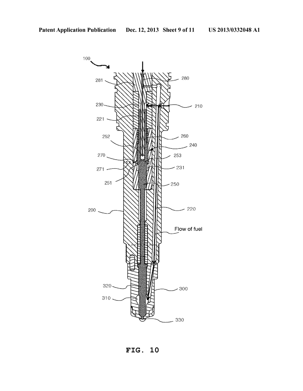 ELECTRONIC CONTROL FUEL INJECTION VALVE - diagram, schematic, and image 10