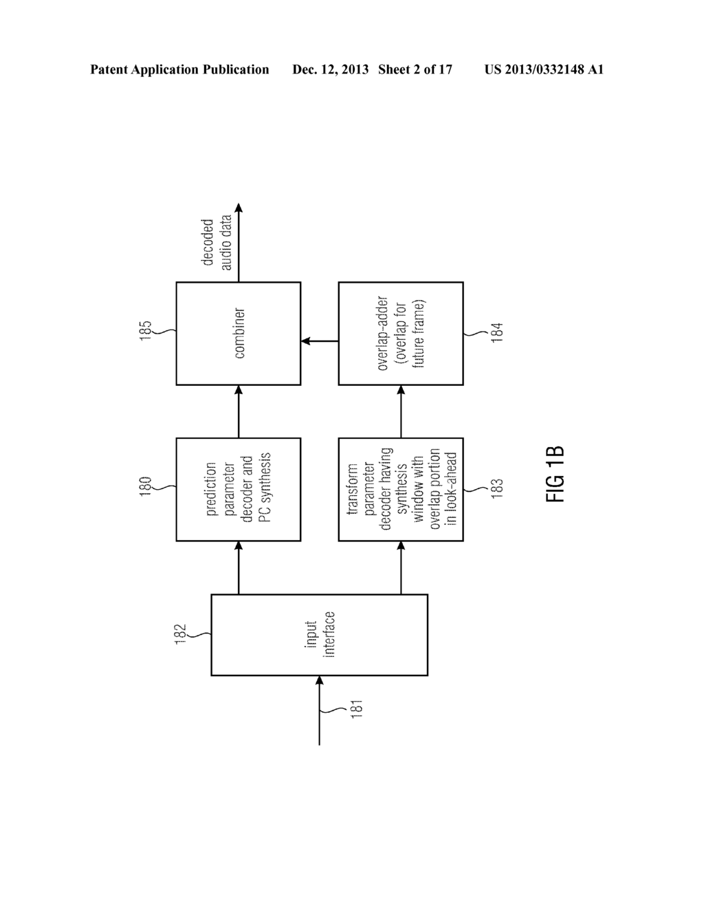 APPARATUS AND METHOD FOR ENCODING AND DECODING AN AUDIO SIGNAL USING AN     ALIGNED LOOK-AHEAD PORTION - diagram, schematic, and image 03