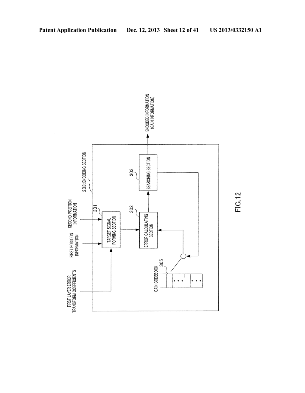 ENCODING DEVICE, DECODING DEVICE, AND METHOD THEREOF FOR SPECIFYING A BAND     OF A GREAT ERROR - diagram, schematic, and image 13