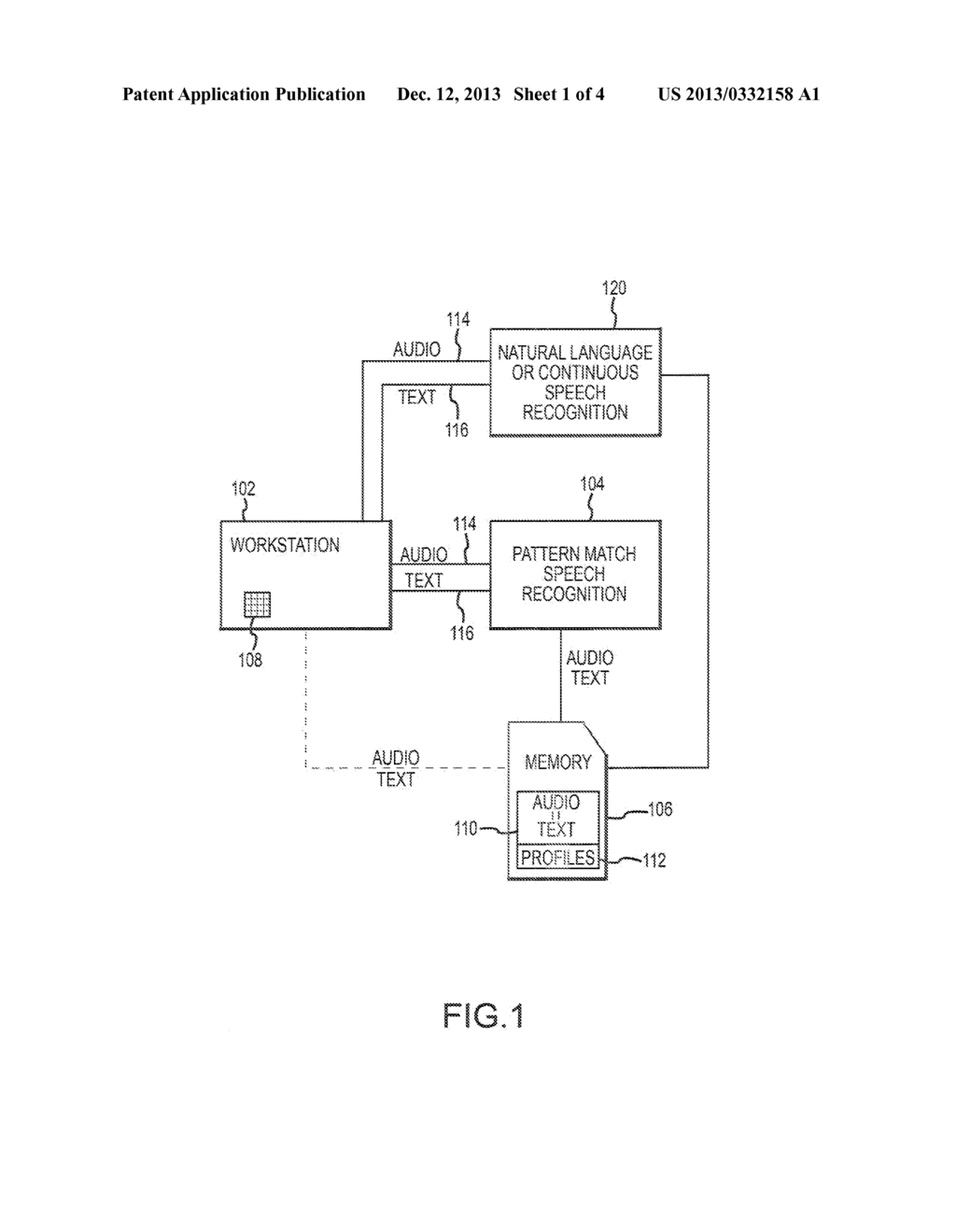 Apparatus and Methods Using a Pattern Matching Speech Recognition Engine     to Train a Natural Language Speech Recognition Engine - diagram, schematic, and image 02