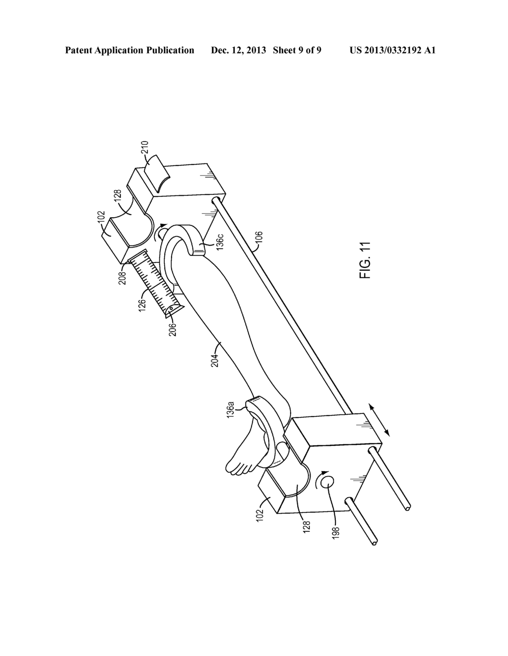 AMPUTATED EXTREMITY HOLDER AND SAMPLE COLLECTION DEVICE - diagram, schematic, and image 10