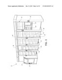 COMPUTER-CONTROLLED, UNATTENDED, AUTOMATED CHECKOUT STORE OUTLET SYSTEM     AND RELATED METHOD diagram and image